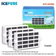Filtr powietrza Whirlpool Microban ANT001 / 481248048172 od Icepure ICP-AF002 (3 St.)